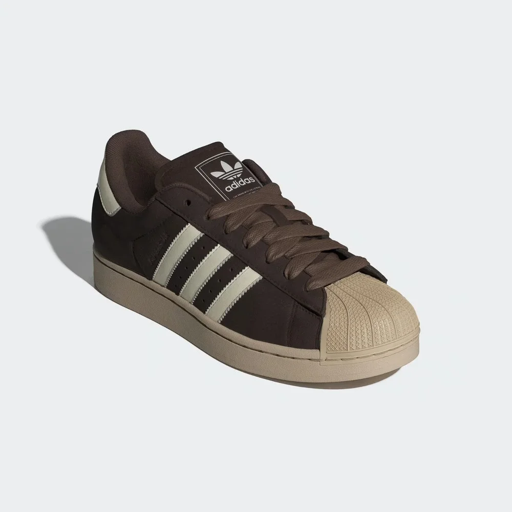 Size 10.5 - [NEW] Men's adidas Superstar 2 Shoes 'Aurora Coffee' IH9314